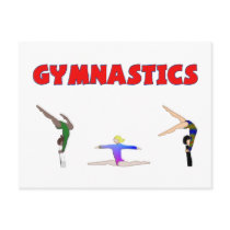 Gymnastics postcards by ShowMeWrappers Gymnastics postcards