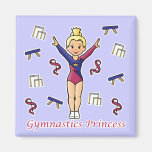 Gymnastics Princess Fridge Magnets