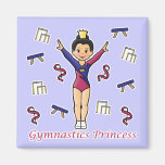 Gymnastics Princess Refrigerator Magnet