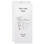 Gymnastics Full Color Rack Card