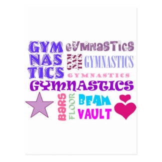 Gymnastics Cards, Gymnastics Card Templates, Postage, Invitations ...