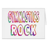 Gymnastics Rock Greeting Cards