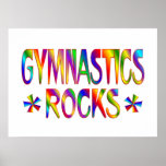 GYMNASTICS ROCKS POSTER
