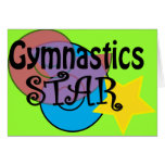Gymnastics Shirts for Gymnasts Greeting Cards