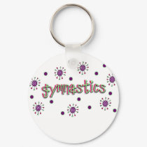 Gymnastics solar dots keychains by KidSports Gymnastics solar dots keychains