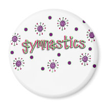 Gymnastics solar dots magnets by KidSports Gymnastics solar dots magnets