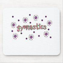 Gymnastics solar dots mousepad