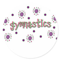 Gymnastics solar dots stickers by KidSports Gymnastics solar dots stickers