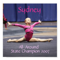 Gymnastics Splits posters