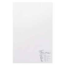 Gymnastics Customized Stationery