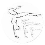 Gymnastics stickers