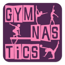 Gymnastics Sticker