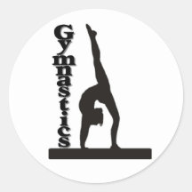 Gymnastics Sticker