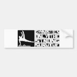 Gymnastics Survive Bumper Sticker