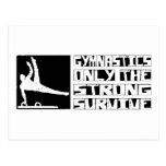 Gymnastics Survive Post Card