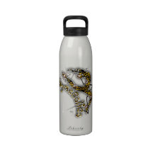 Gymnastics Tiger Water Bottle