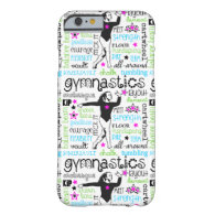 Gymnastics Typography iPhone 6 Case