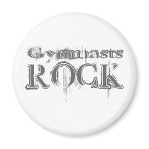 Gymnasts Rock magnets by busybrain Gymnasts Rock magnets