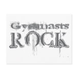 Gymnasts Rock Postcards
