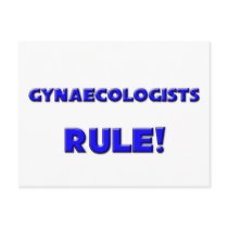 Gynaecologists Rule! postcards