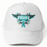 Gynecologic Cancer Fight Like a Girl Wings Mesh Hats Gynecologic Cancer Fight Like a Girl Wings Mesh Hats