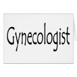 Gynecologist cards