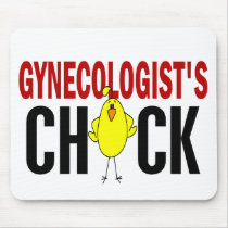 Gynecologist's Chick mousepads