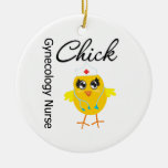 Gynecology Nurse Chick v1 Ornament