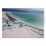 Gypsum and field of salt greeting cards