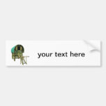 Gypsy bowtop caravan bumper stickers