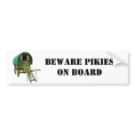 Gypsy bowtop wagon bumper stickers