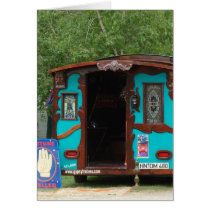 Gypsy Caravan Greeting Card