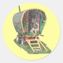 Gypsy Caravan Stickers