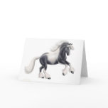 Gypsy Cob Vanner Greeting Card