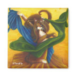Gypsy Dancing Cat magnet