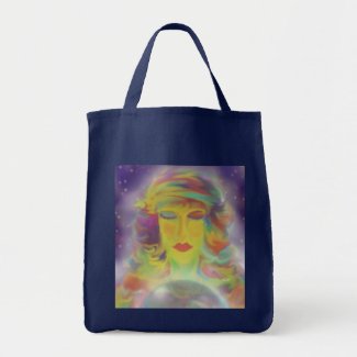 Gypsy Digital Art Canvas Bag