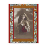 girl, tented, photo, card, gypsy, gyspy girl