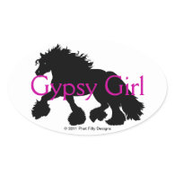 Gypsy Girl Sticker