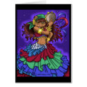 Gypsy Greeting Card by artvixn Gypsy Greeting Card