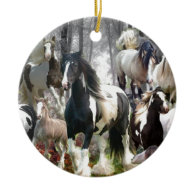 Gypsy Horse Gifts Ornaments
