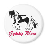 Gypsy Horse Mom Fridge Magnets