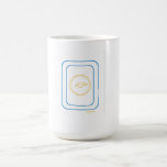 Gypsy Mug in Blue & Goldd mugs