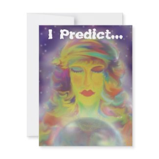Gypsy Prediction Halloween Party invitation