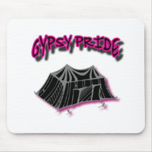 Gypsy Pride Camp Pink Mouse Pad
