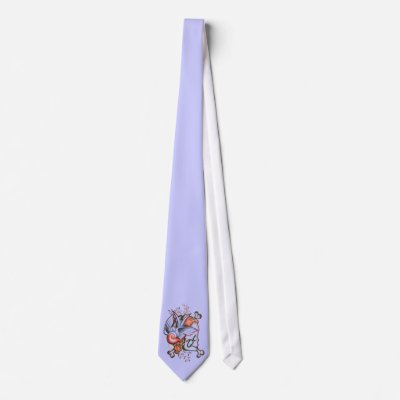 gypsy skull necktie by doll_and_crossbones