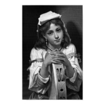 Gypsy Tambourine Girl posters by VintagePrints Gypsy Tambourine Girl posters
