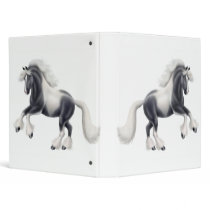 Gypsy Vanner Cob Horse Avery Binder