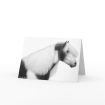Gypsy Vanner Cob Horse Greeting Card by twopurringcats Gypsy Vanner Cob Horse Greeting Card