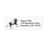 Gypsy Vanner Cob Horse Label