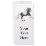 Gypsy Vanner Cob Horse Rack Card